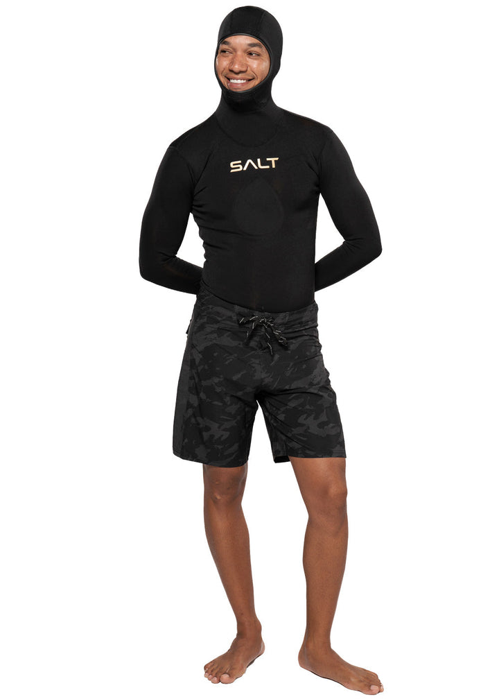 SALT Abyss Mens Hooded Wetsuit Top - 1.5mm