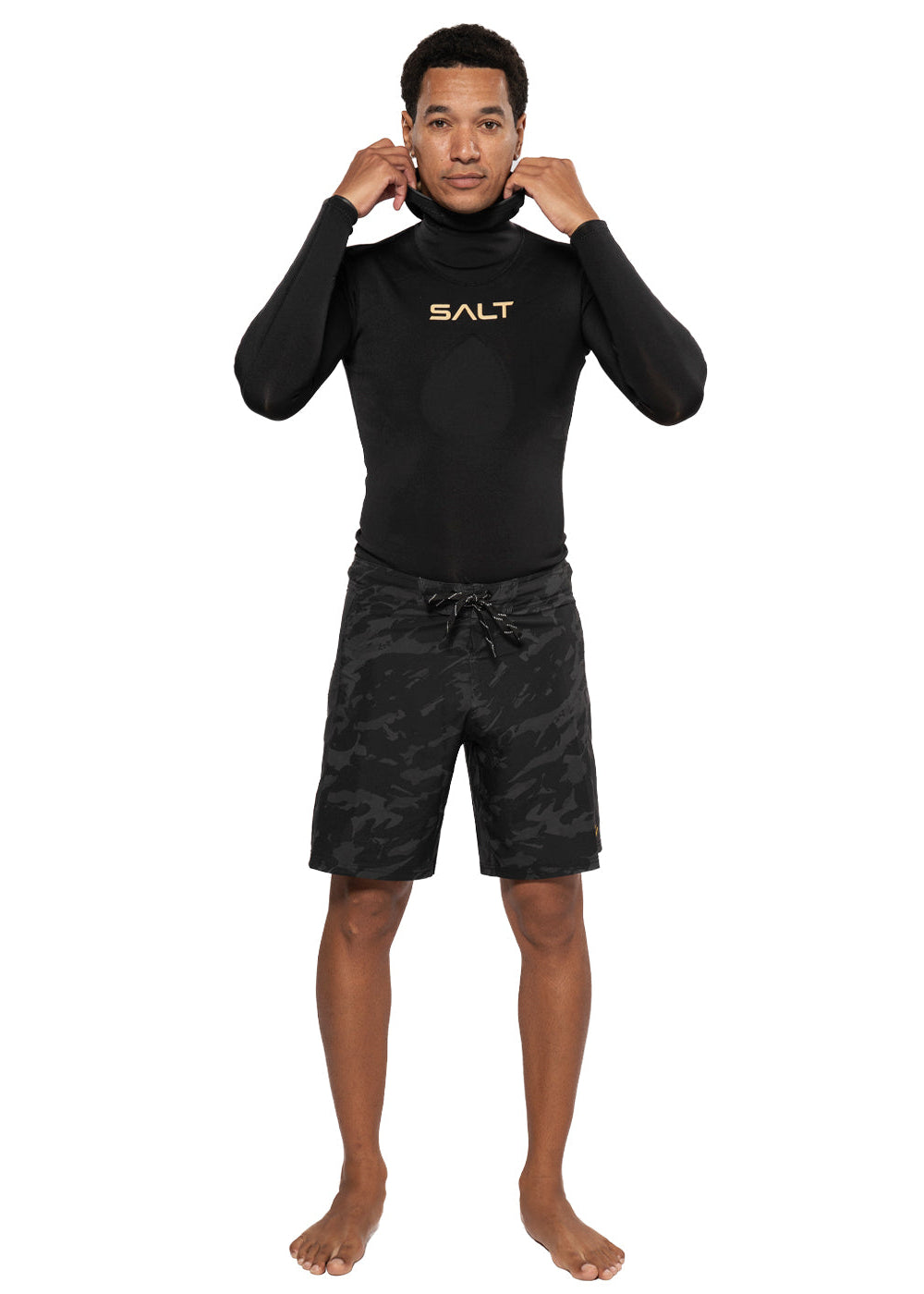 SALT Abyss Mens Hooded Wetsuit Top - 1.5mm