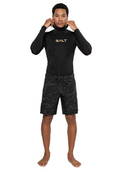 SALT Abyss Mens Hooded Wetsuit Top - 1.5mm