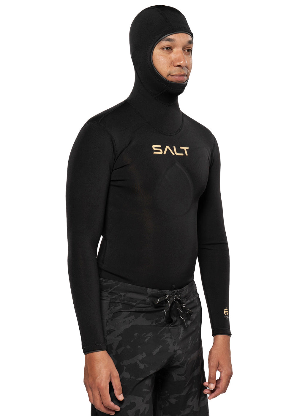 SALT Abyss Mens Hooded Wetsuit Top - 1.5mm