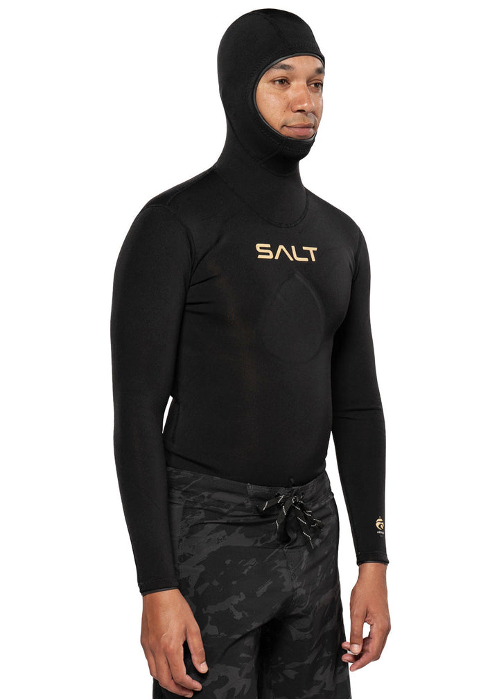 SALT Abyss Mens Hooded Wetsuit Top - 1.5mm