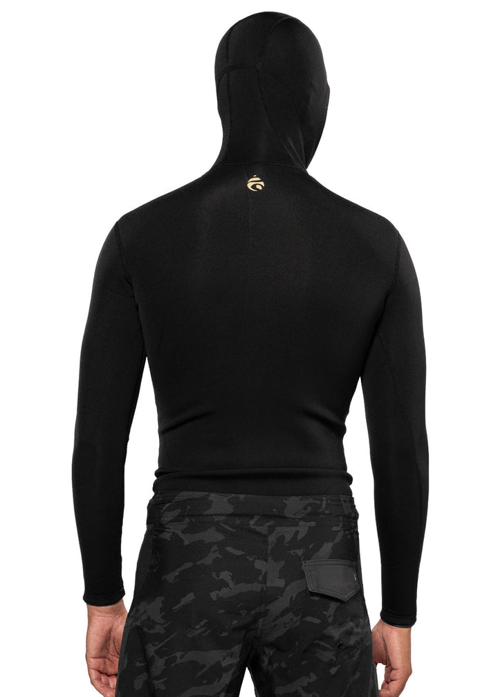 SALT Abyss Mens Hooded Wetsuit Top - 1.5mm