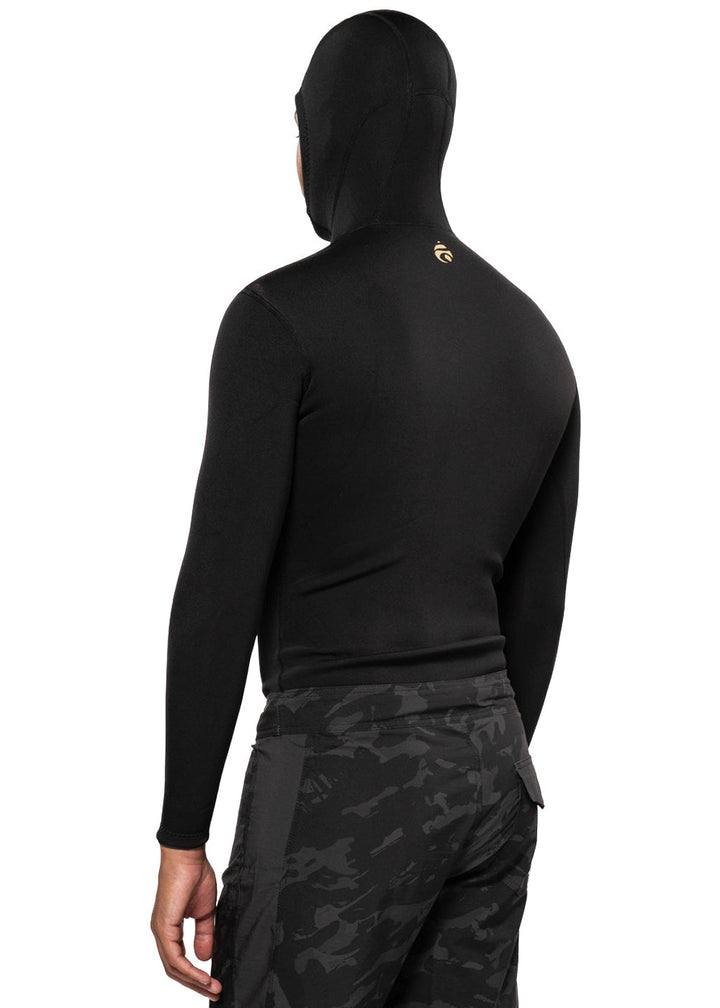 SALT Abyss Mens Hooded Wetsuit Top - 1.5mm