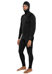 SALT Element Mens Chest Zip Hooded Steamer - 4/3mm