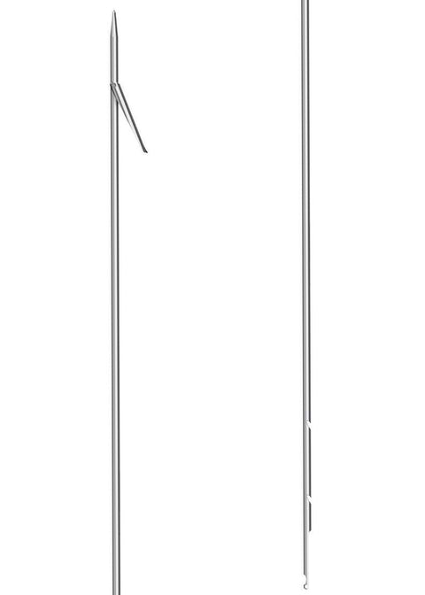 Seac 6.5mm Tahitian Double Notch Stainless Steel Spear Shaft