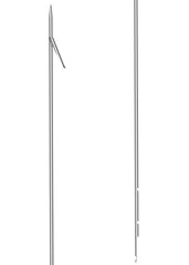 Seac 6.5mm Tahitian Double Notch Stainless Steel Spear Shaft