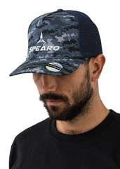 Spearo Snapback Trucker Cap - Raised Spearo Logo