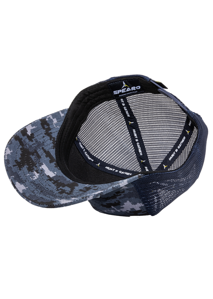Spearo Snapback Trucker Cap - Raised Spearo Logo