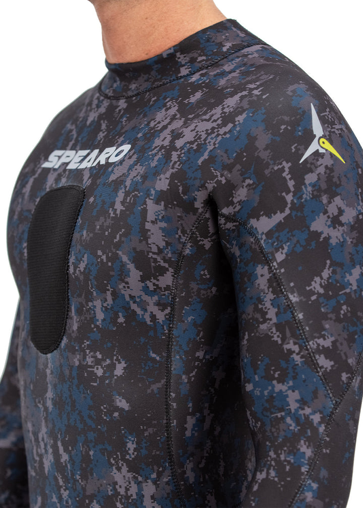 Spearo 7 Seas Mens 3.5mm Spearfishing Steamer Wetsuit