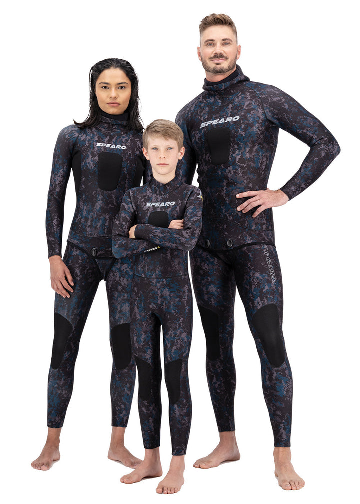 Spearo 7 Seas Mens 3.5mm 2 Piece Spearfishing Wetsuit