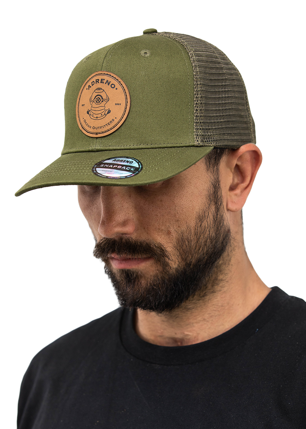 Adreno Surge Trucker Cap - Leather Helmet adge