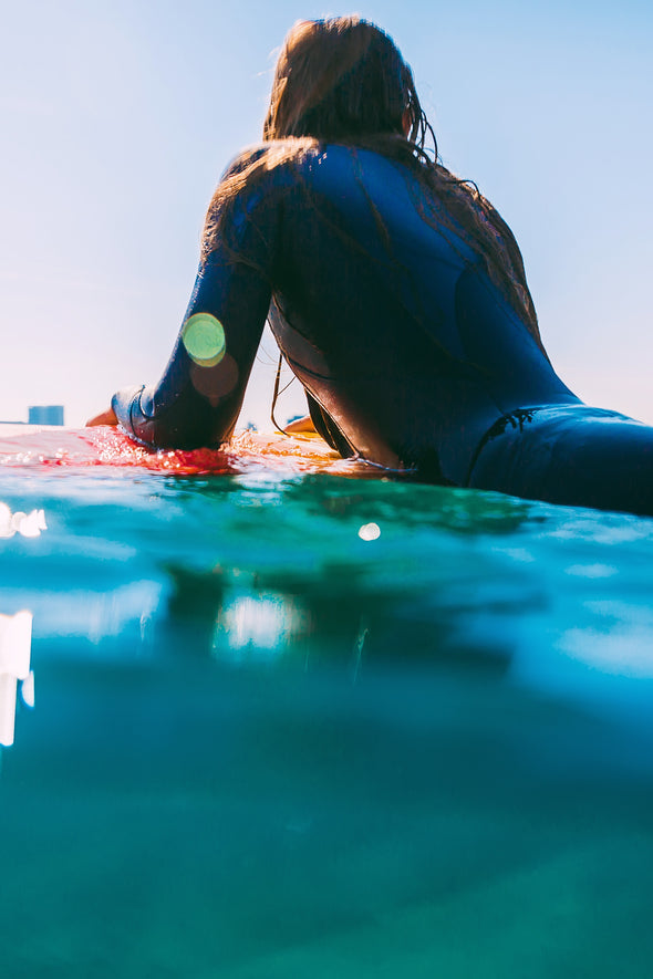 Surfing wetsuit sizing