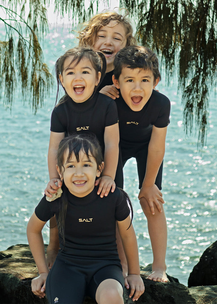 SALT Abyss Kids Short Sleeve Spring Suit - 1.5mm