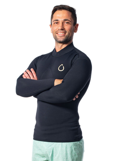 SALT Mens 2.0mm Long Sleeve Neoprene Top