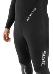 Seac Cover Mens 5mm Scuba Diving Wetsuit