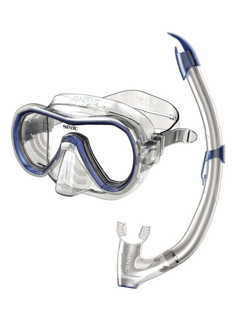 Seac Giglio Mask and Fast Tech Snorkel Snorkelling Set