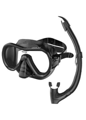 Seac Giglio Snorkelling Mask and Fast Tech Purge Snorkel Set