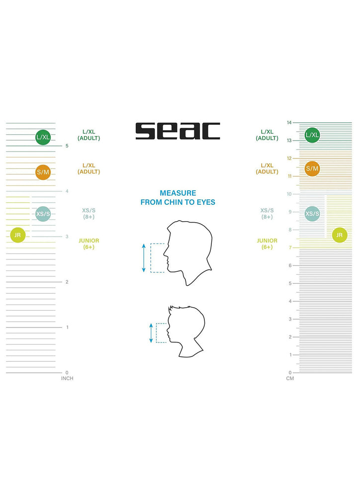Seac Libera Full Face Snorkelling Mask