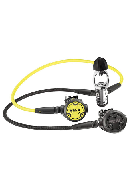 Seac PX100 Diving Regulator Set with Bag - 230bar Yoke