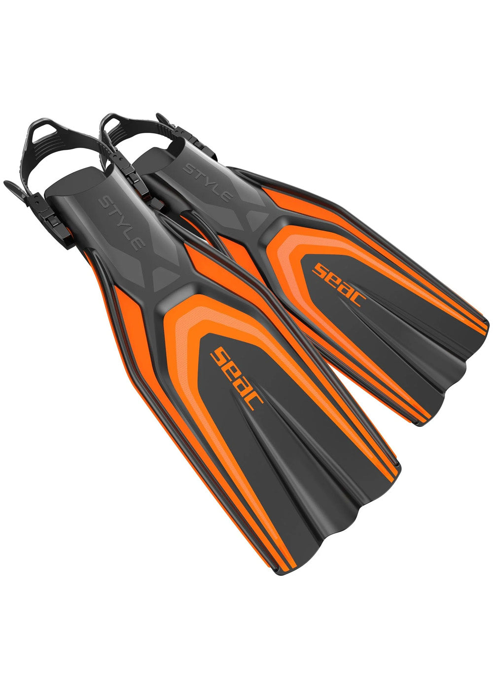 Seac Style Open Heel Scuba Dive Fins
