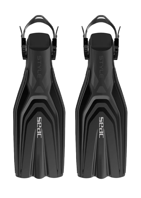 Seac Style Open Heel Scuba Dive Fins
