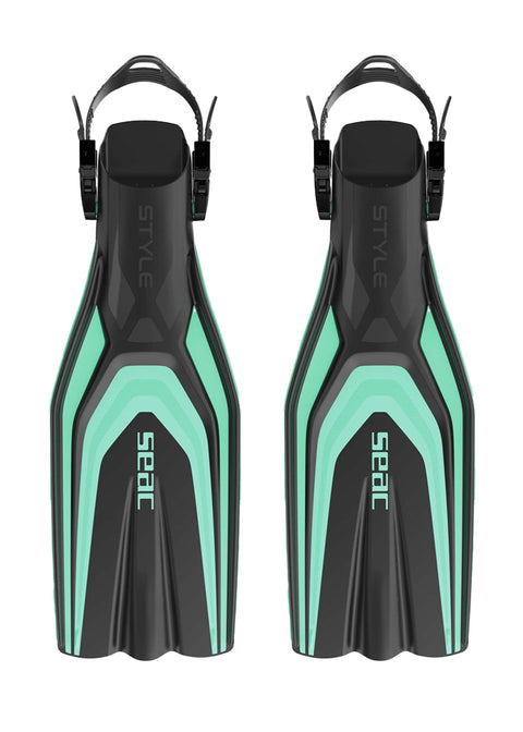Seac Style Open Heel Scuba Dive Fins