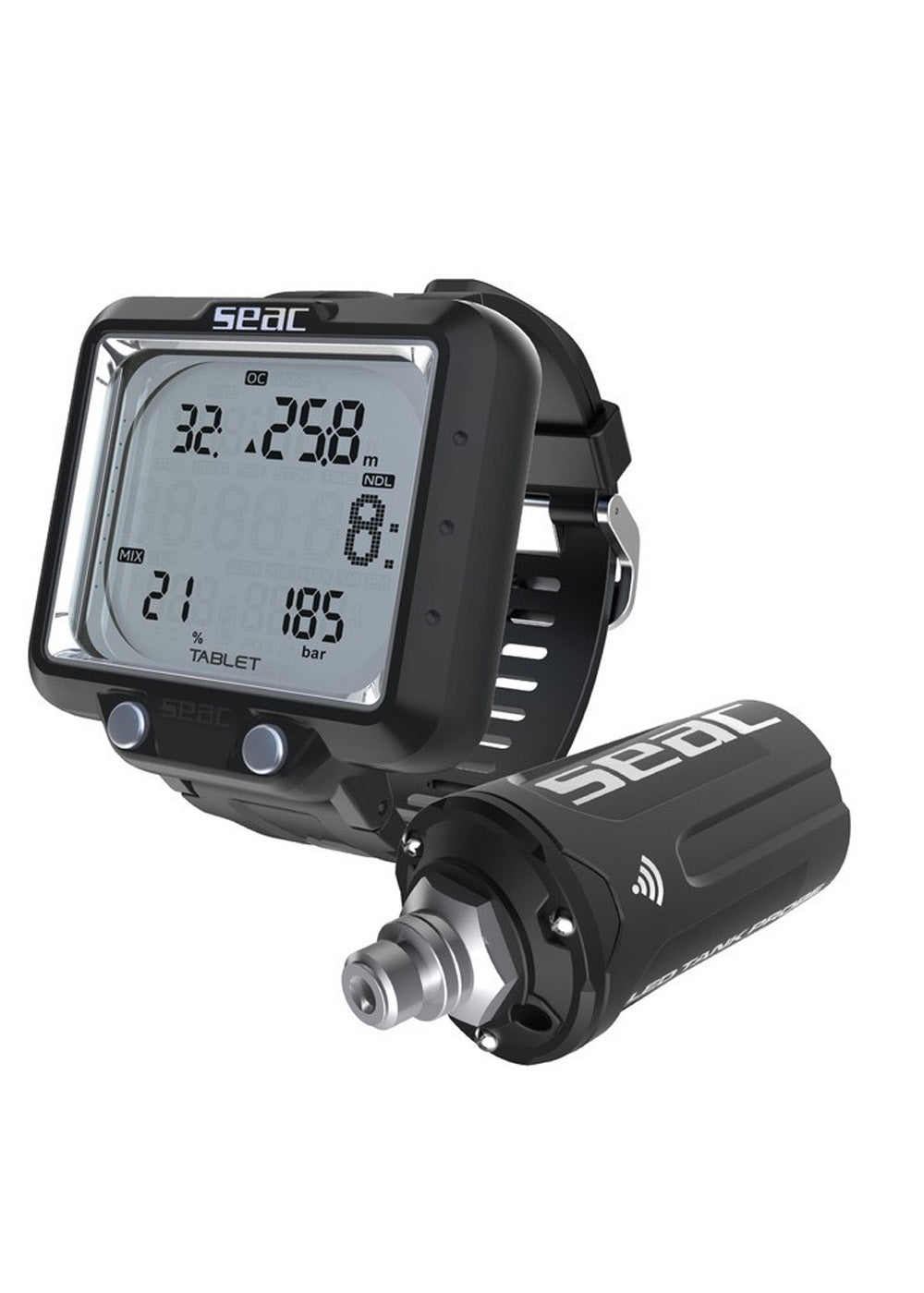Seac Tablet Wrist Dive Computer with Transmitter Bundle
