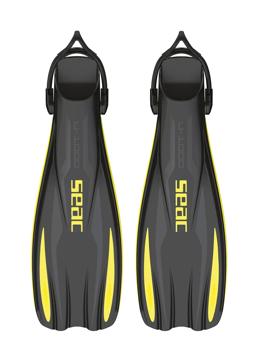 Seac U-1000 Sling Strap Open Heel Scuba Dive Fins