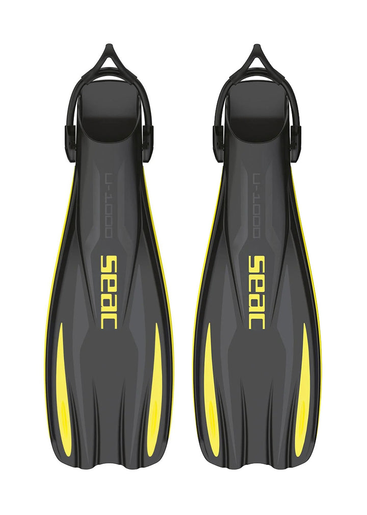Seac U-1000 Sling Strap Open Heel Scuba Dive Fins