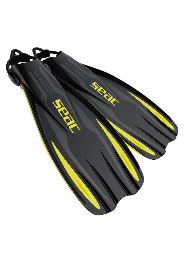 Seac U-1000 Sling Strap Open Heel Scuba Dive Fins