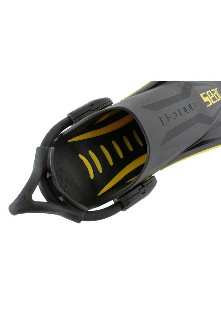 Seac U-1000 Sling Strap Open Heel Scuba Dive Fins
