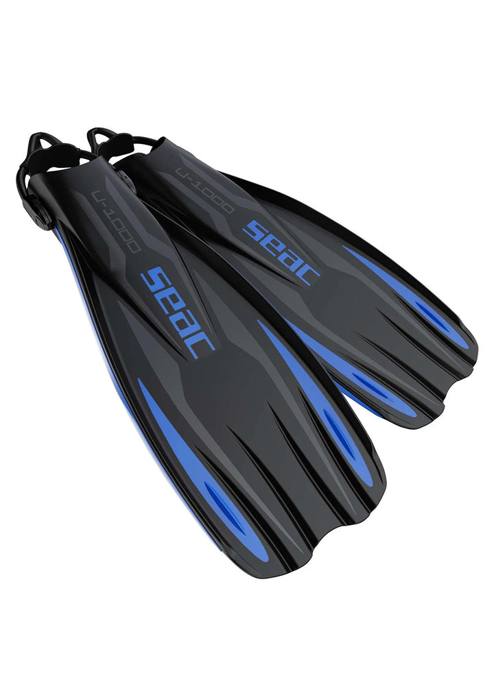 Seac U-1000 Sling Strap Open Heel Scuba Dive Fins