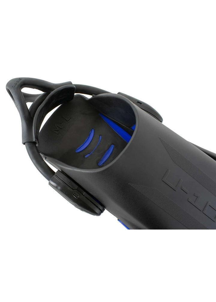 Seac U-1000 Sling Strap Open Heel Scuba Dive Fins