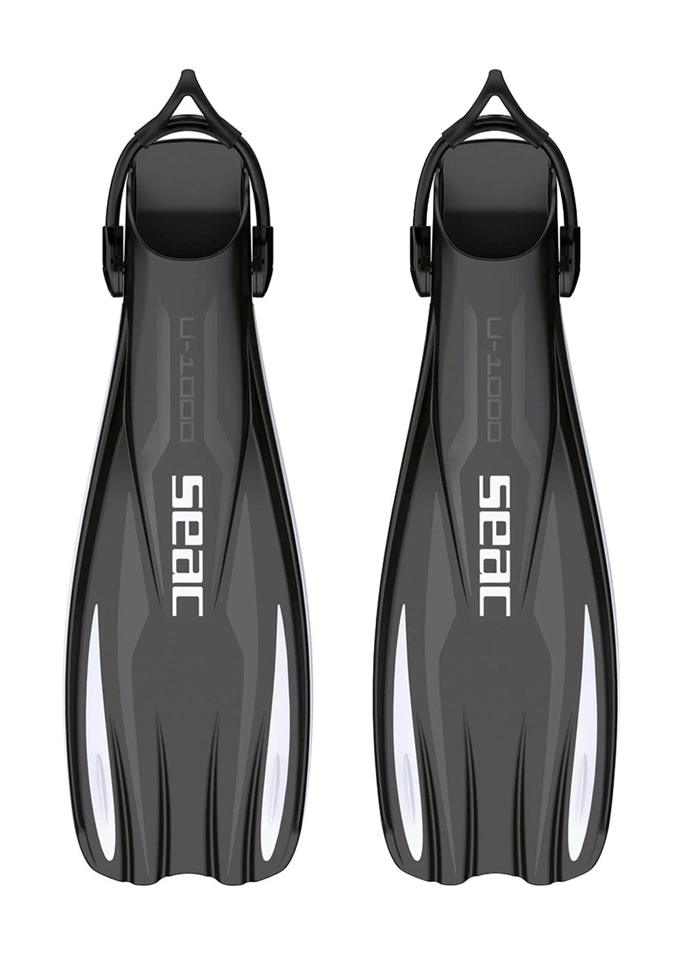 Seac U-1000 Sling Strap Open Heel Scuba Dive Fins