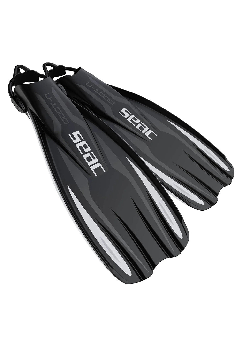 Seac U-1000 Sling Strap Open Heel Scuba Dive Fins