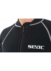 Seac Carezza Mens 2.5mm Front Zip Steamer Wetsuit