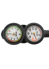 Seac Compact 2 Diving Pressure and Depth Gauge Console - Bar