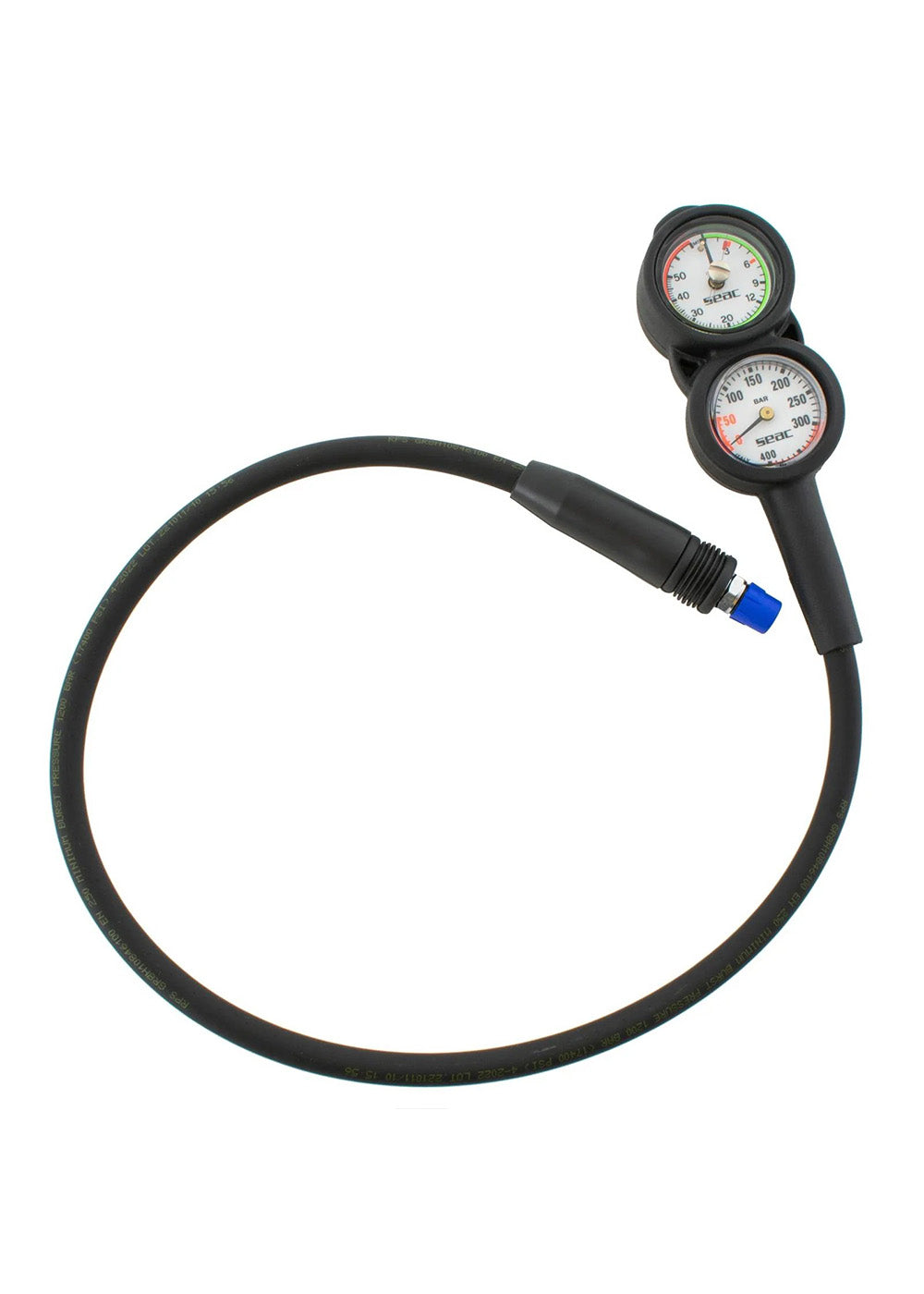 Seac Compact 2 Diving Pressure and Depth Gauge Console - Bar