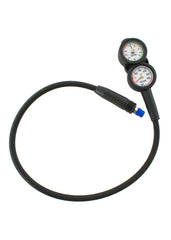 Seac Compact 2 Diving Pressure and Depth Gauge Console - Bar