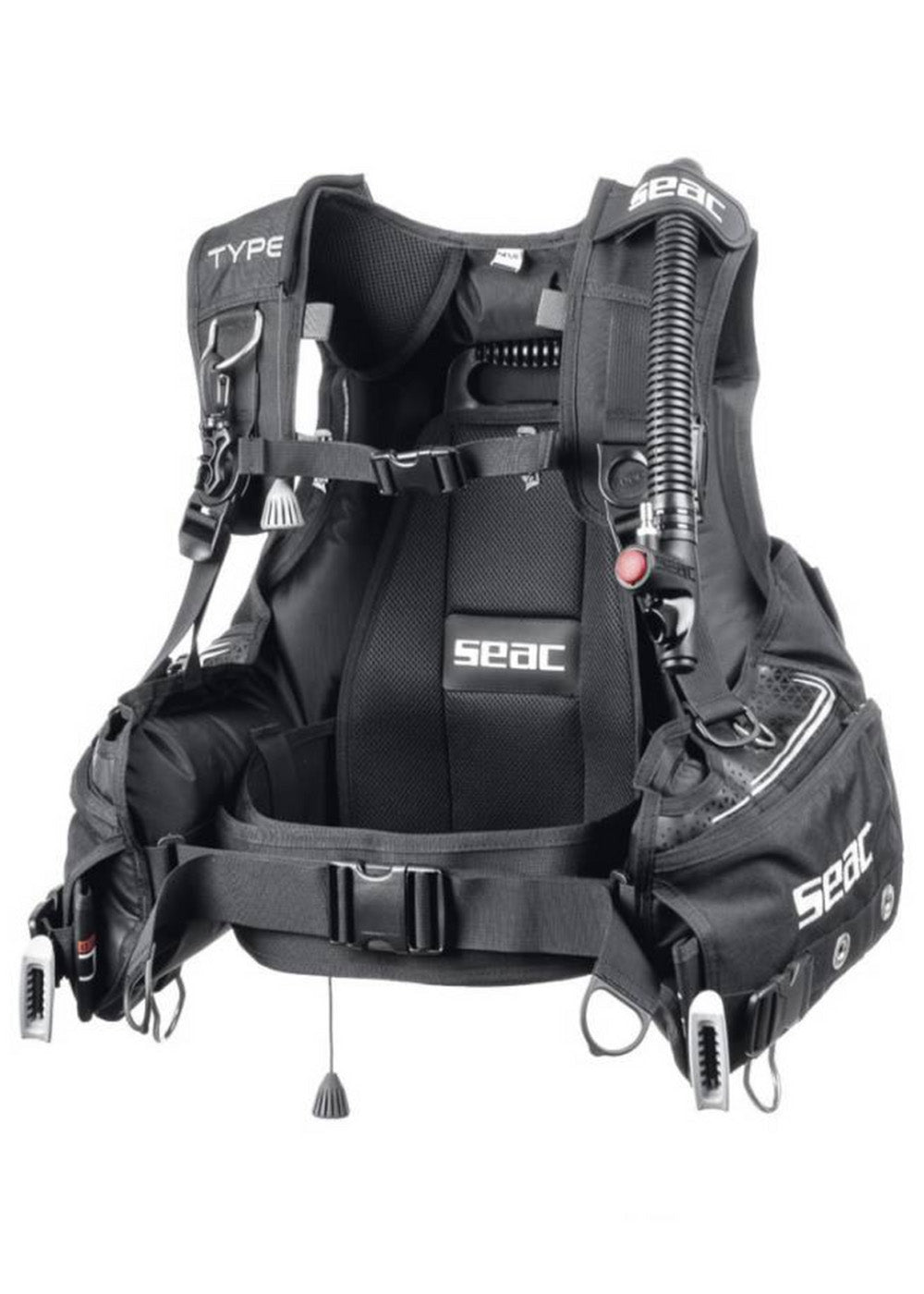 Seac Type Jacket Style BCD with Weight Pockets