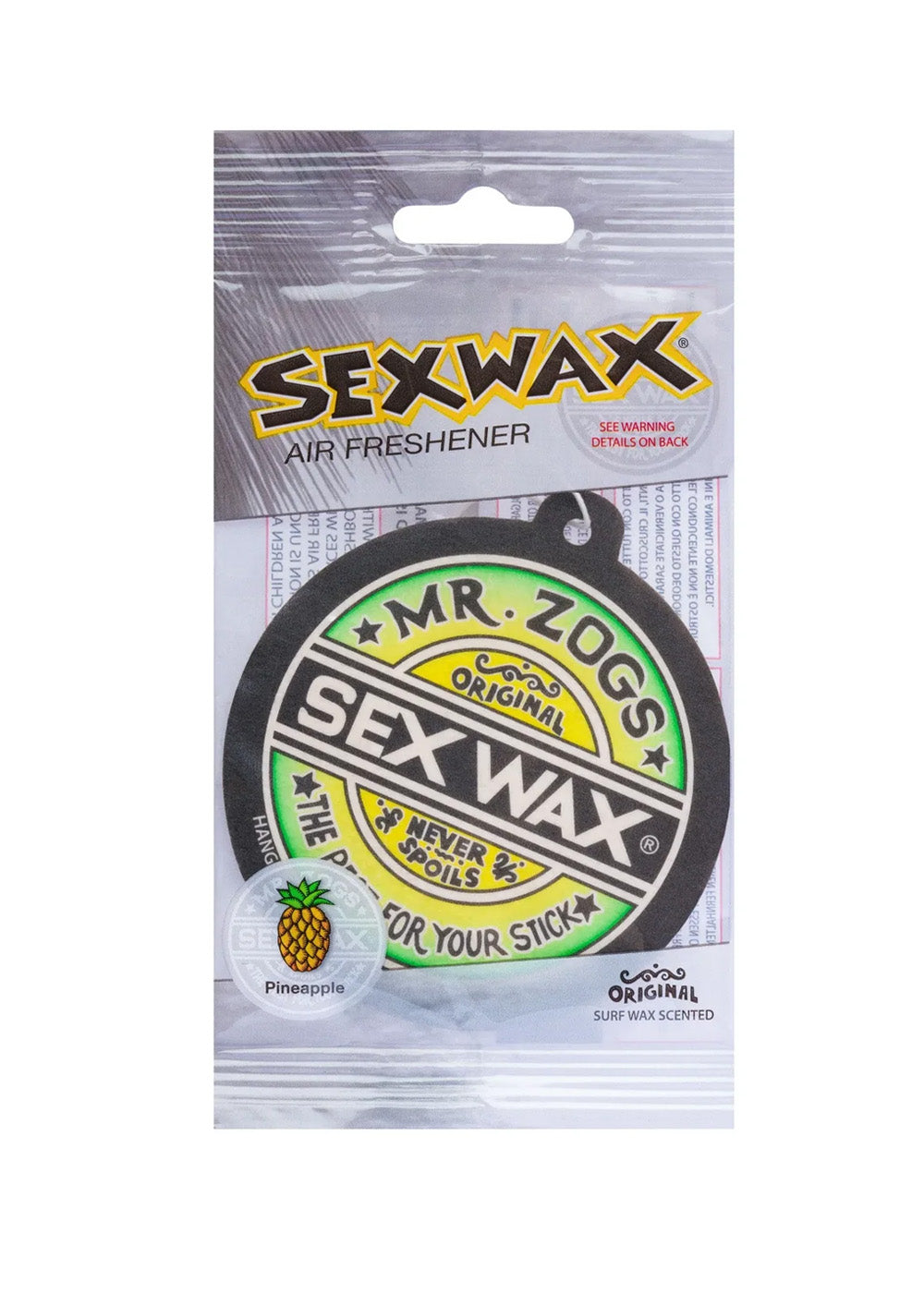 Sex Wax Car Freshener Pineapple