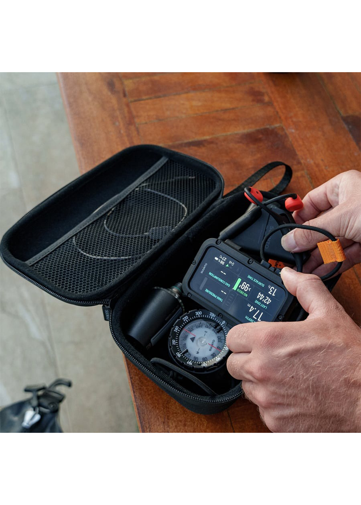 Suunto Nautic Wrist Dive Computer and Transmitter Bundle Pack - Bungee Strap