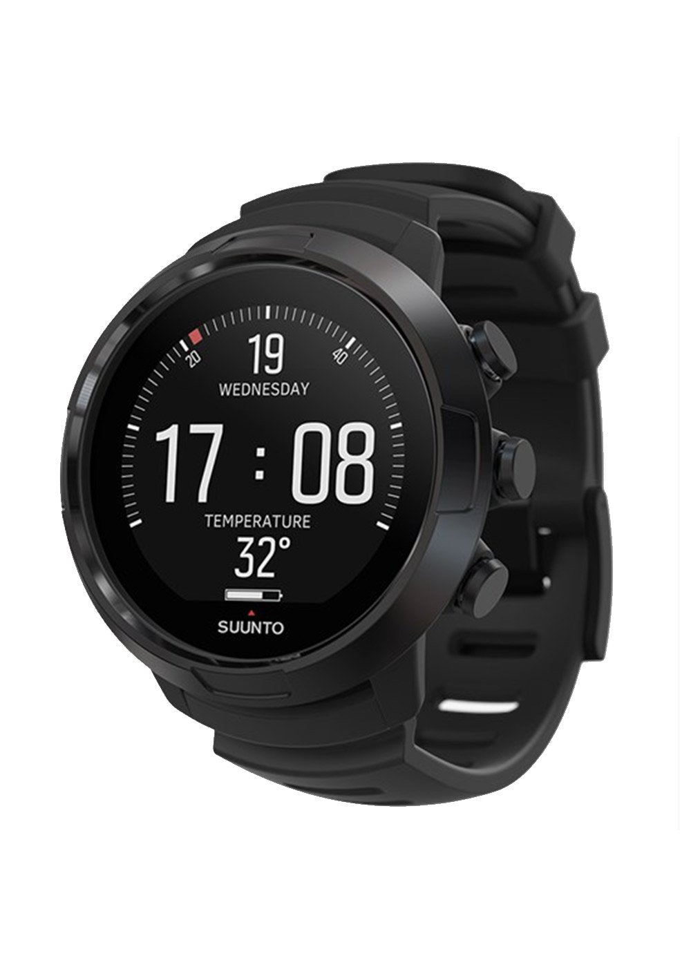 Suunto D5 All Black with USB Cable