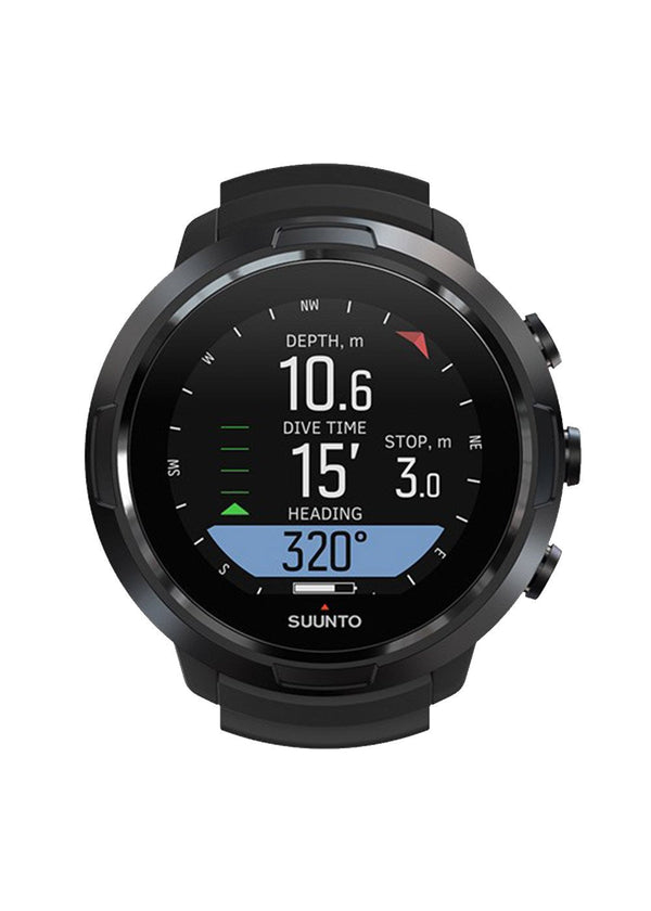 Suunto D5 All Black with USB Cable