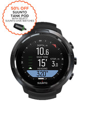 Suunto D5 All Black with USB Cable Black