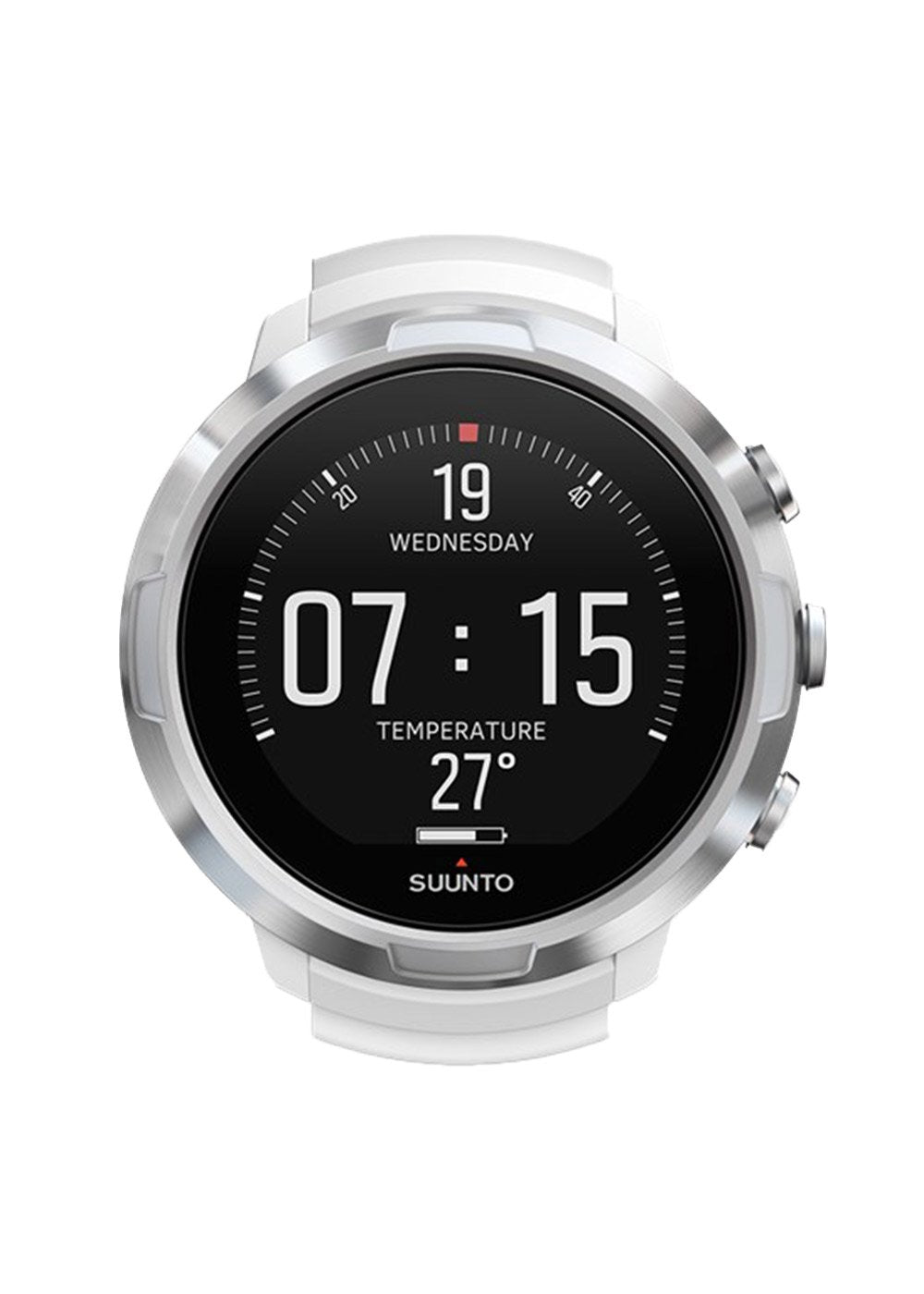 Suunto D5 White / Silver with USB Cable