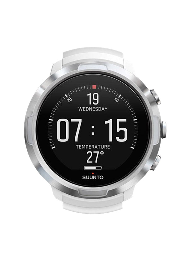 Suunto D5 White / Silver with USB Cable