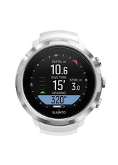 Suunto D5 White / Silver with USB Cable