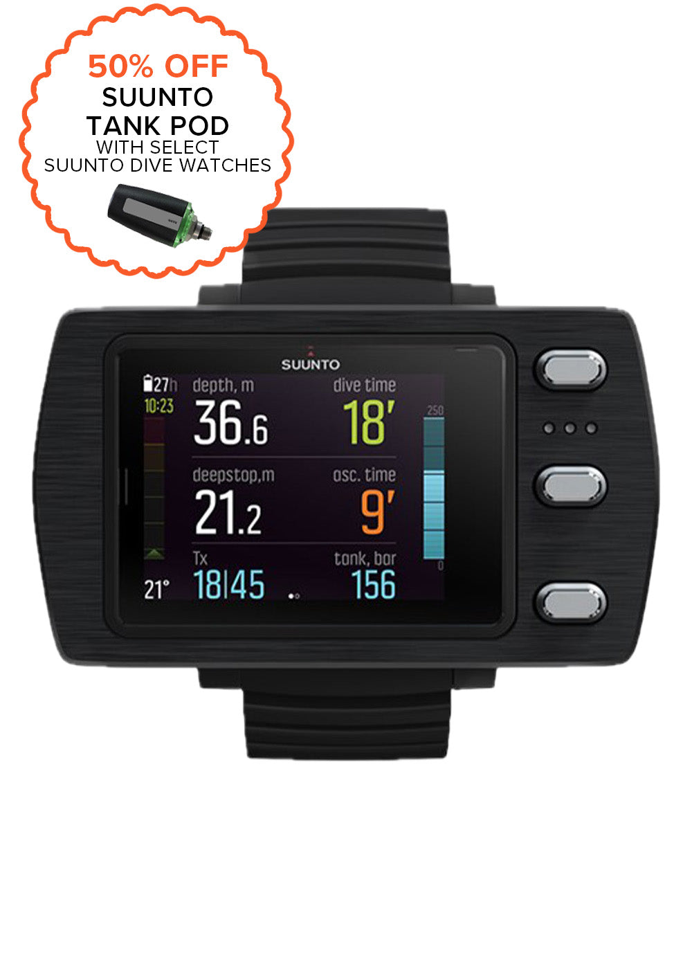 Suunto EON Steel Black Computer Black