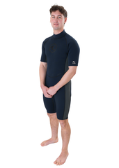 Swiftwater Mens S/S 2.5mm Back Zip Spring Suit Wetsuit